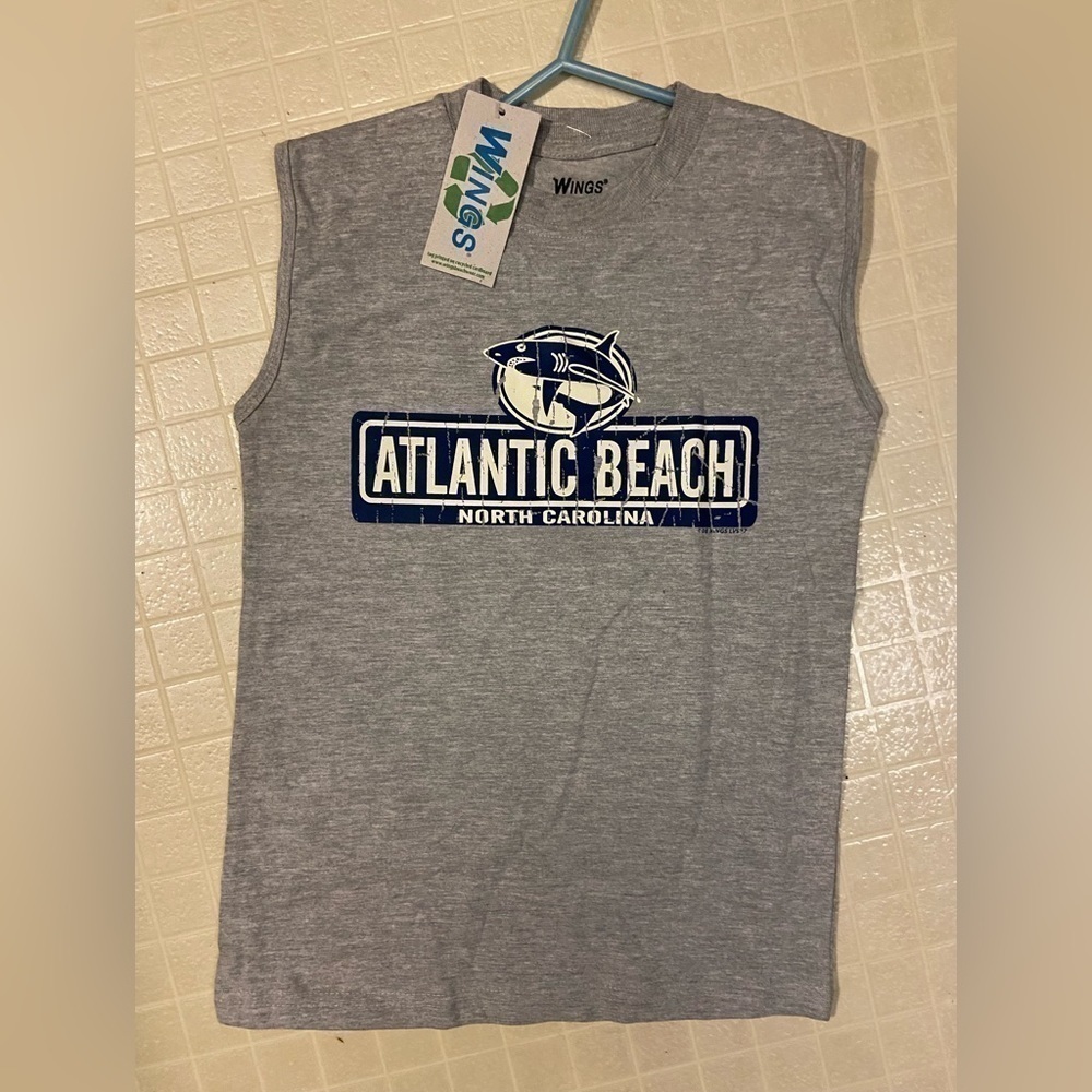 3 for $15 💜 Atlantic Beach Boys Size Medium 5 Tank Top